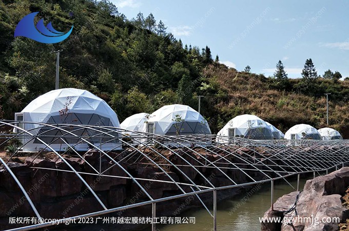 Geodesic Dome Hotel Video