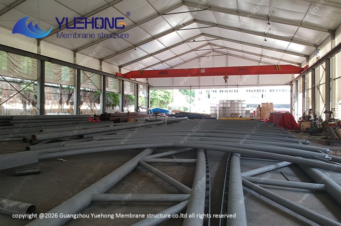 Steel warehouse