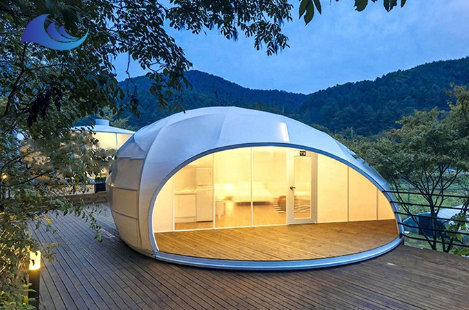Hotel tipo carpa