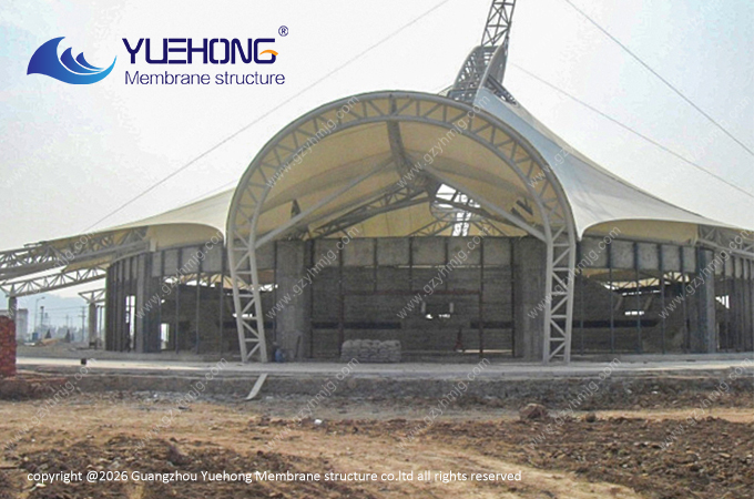 Proyecto de estructura de membrana para el espectáculo de focas en Qingdao, Shandong