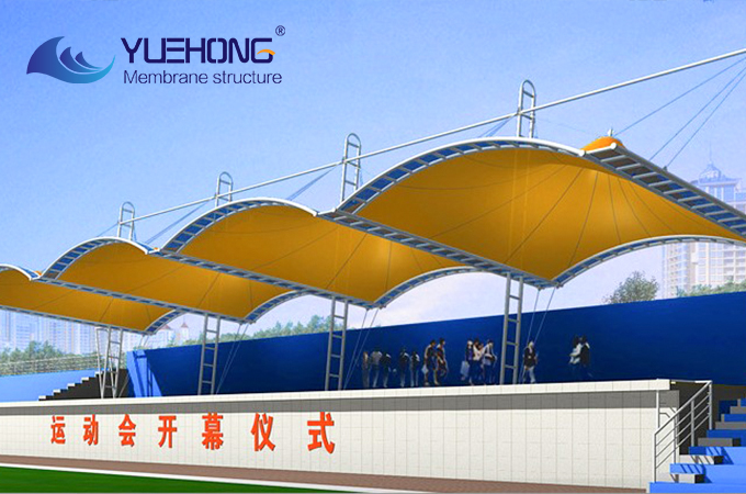 podium membrane structure
