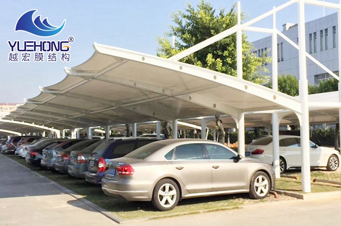双边膜结构车棚
