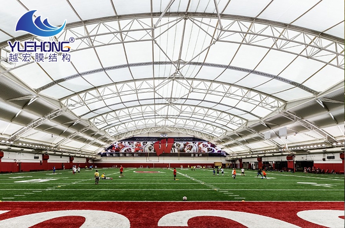 足球场馆膜结构顶棚