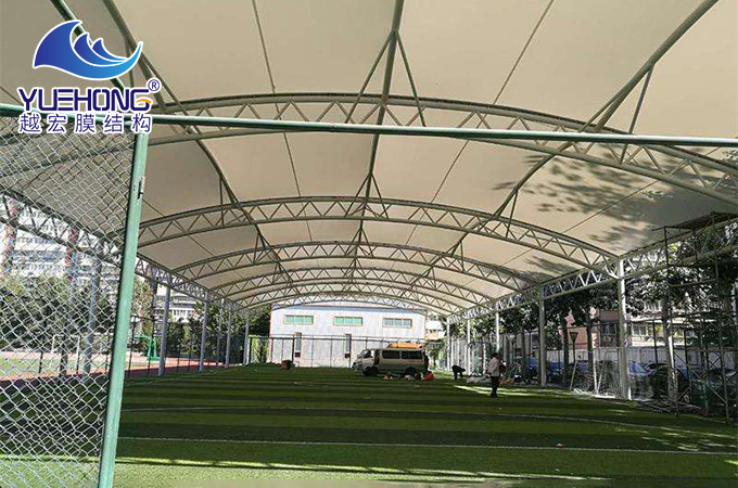 足球场膜结构顶棚