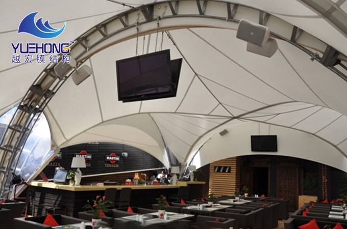 户外餐厅膜结构