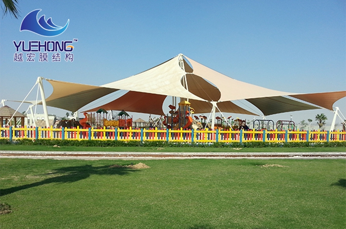 游乐园膜结构顶棚