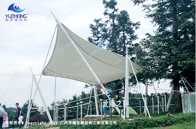 重慶武隆某景區景觀膜結構工程