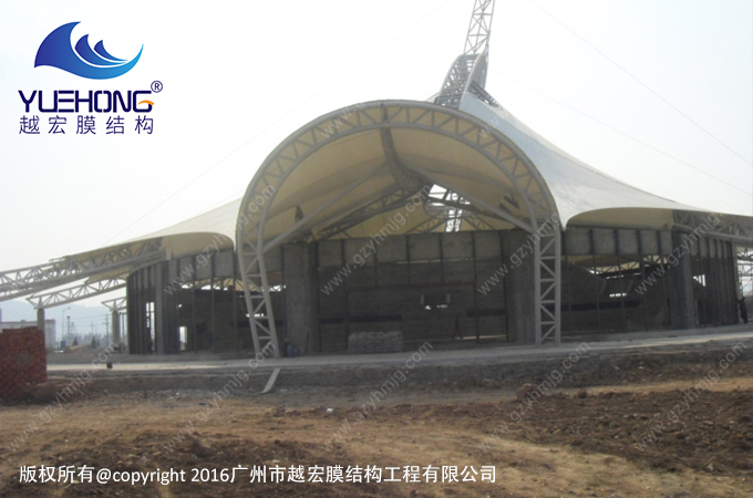 山东青岛海豹表演馆膜结构工程案例